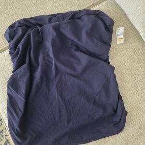 Dark Blue Fabric Material